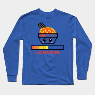 Cute Kawaii Ramen Lover Japanese Anime Noodles Pixel Ramen Long Sleeve T-Shirt